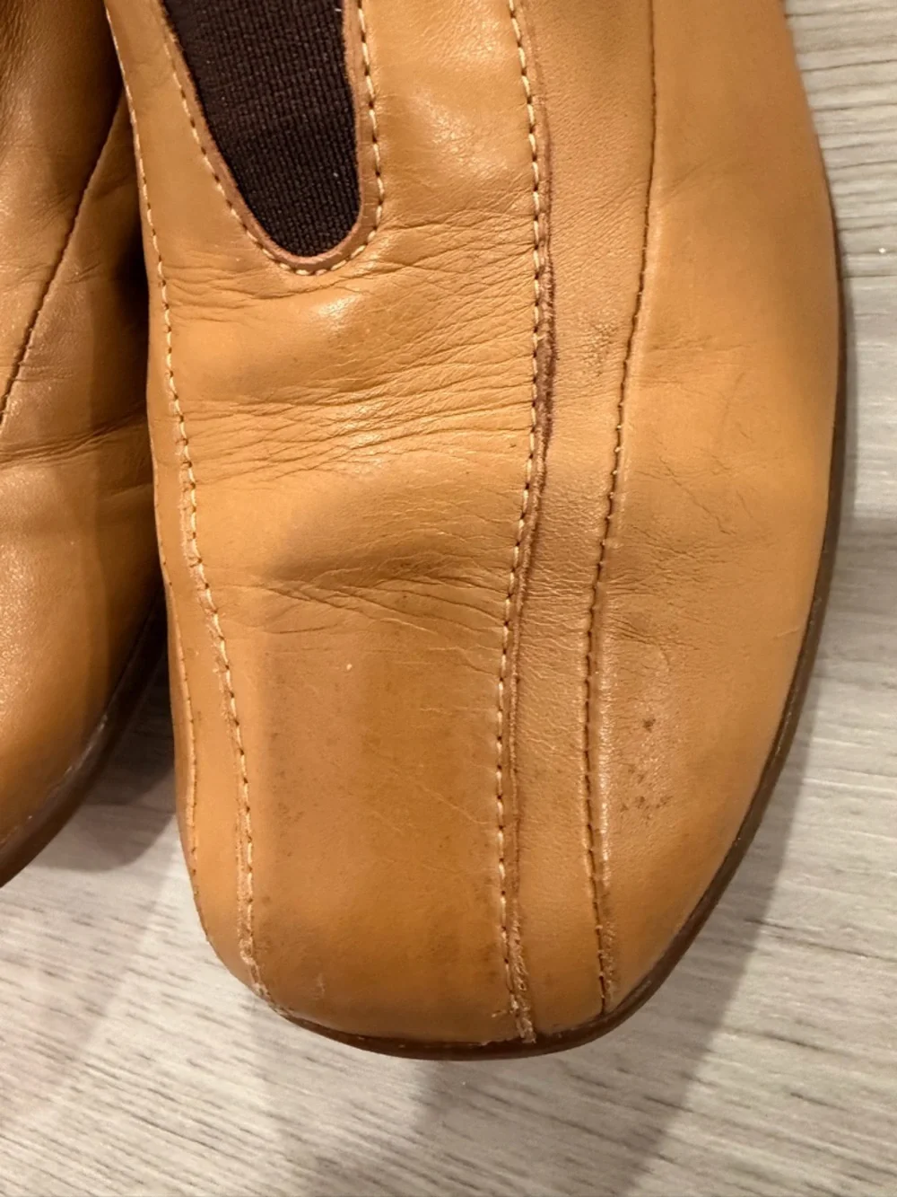 Paul Green Munchen Leather Slip On Women's Driving Loafer Size 7 - Picture 7 of 12